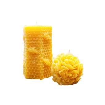 Beeswax selection candle
